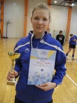 Pilt: Antonina Baljakina turniiri parim mängija