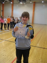 Pilt: Anastasia Nikolajeva turniiri parim väravavaht