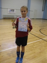 Pilt: Copy of 2013 EKV T D turniiri parim mängija Mia Marii Tedrekull SK Tapa