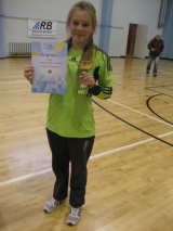 Pilt: Copy of 2013 EKV T D turniiri parim väravavaht Brigitta-Maria Vakaljuk SK Tapa