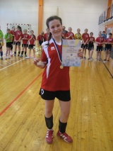 Pilt: Anastassia Buina turniiri parim mängija Tallinna Spordikool Reval Sport.JPG