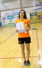 Pilt: Parim mängija Milena Podžigun RevalSport Lasnamäe.JPG