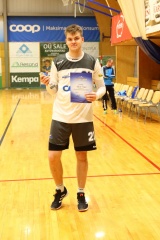 Pilt: EKV P A klass parim mängija Alfred Timmo Põlva SK.JPG