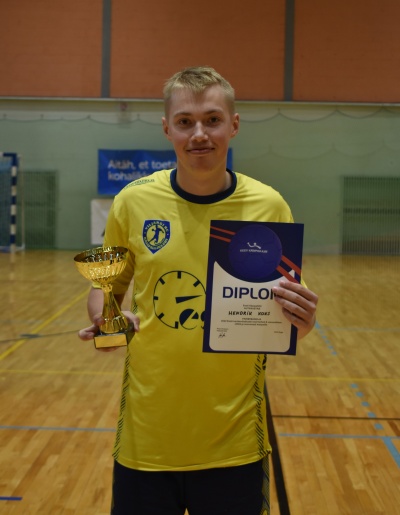 EKV 2022 A klass parim mängija Hendrik Koks Viljandi SK_Pärnu.JPG