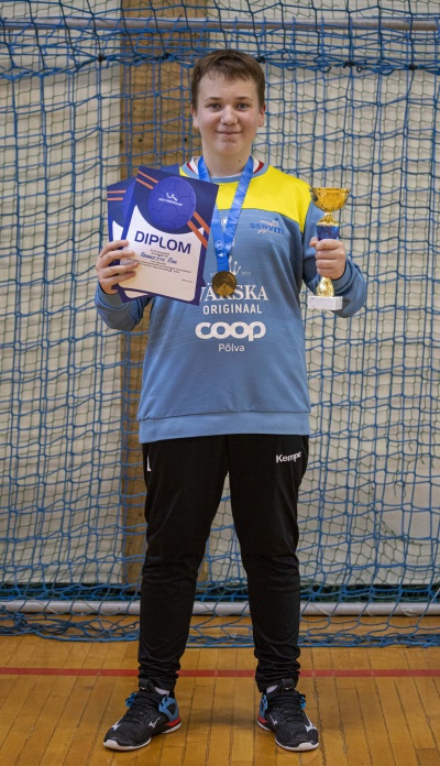 EMV 2023 D klass parim väravavaht Rasmus Eric Rose Põlva SK.jpg