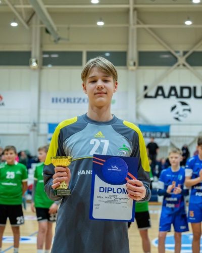 EKV 2023 C klass parim väravavaht Sten-Mikk Jürgenson Aruküla SK.jpg