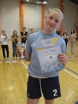 Pilt: 2012 EMV T C Alina Molkova parim mängija v